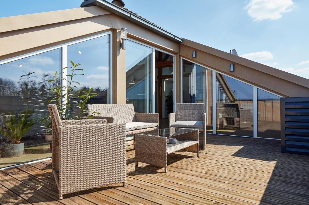 Apartament ⸨⸩ Sunset Penthouse: Messe - Siemens - Db - Man ⸨⸩ Norymberga Zewnętrze zdjęcie